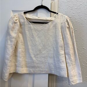 Chloe Cream Women's Blouse
